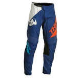 Thor Youth Sector MX Pants S23 - EDGE NAVY/ORG