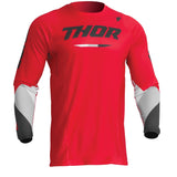 Thor Pulse S23 Adult MX Jersey - Tactic Red