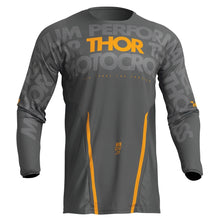 Load image into Gallery viewer, Thor Pulse S23 Adult MX Jersey - Mono Gray/Yellow