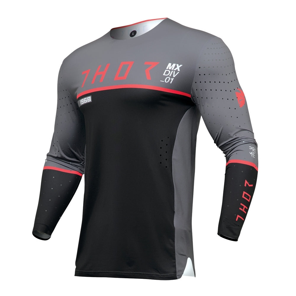 Thor Prime Adult MX Jersey - Ace Charcoal/Black