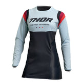 Thor Pulse Womens S23 MX Jersey - Rev Black/Mint