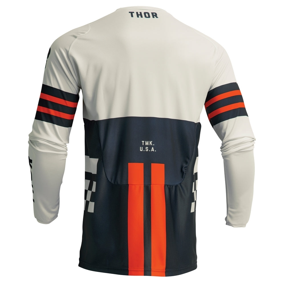 Thor Youth Pulse MX Jersey S23 - COMBAT MN/WHT