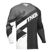 Load image into Gallery viewer, Thor Sector Youth MX Jersey - Checker Black/Gray