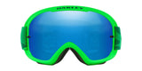 Oakley O Frame 2.0 Pro MTB - TLD Star Dazzle Green Gray Goggles with Black Ice Lens