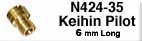 Load image into Gallery viewer, Keihin Main Jet N424-35-xxx come in a range of sizes from 50 through to 120