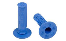 Load image into Gallery viewer, TORC1 HOLE SHOT GRIPS MX WAFFLE SOFT COMPOUND BLUE INCLUDES GRIP GLUE