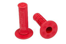 Load image into Gallery viewer, TORC1 HOLE SHOT GRIPS MX WAFFLE SOFT COMPOUND RED INCLUDES GRIP GLUE