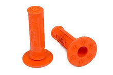 Load image into Gallery viewer, TORC1 HOLE SHOT GRIPS MX WAFFLE SOFT COMPOUND ORANGE INCLUDES GRIP GLUE