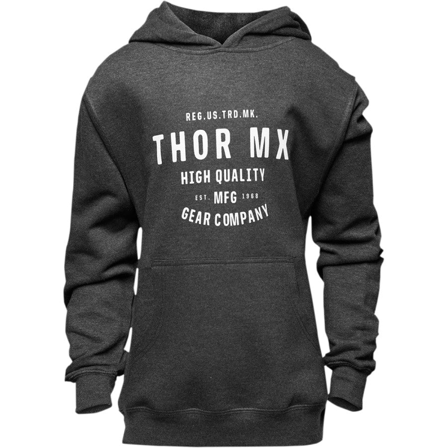 Thor MX Hoody - Youth Girls Grey