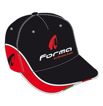 Load image into Gallery viewer, FORMA CAP BLK/RED