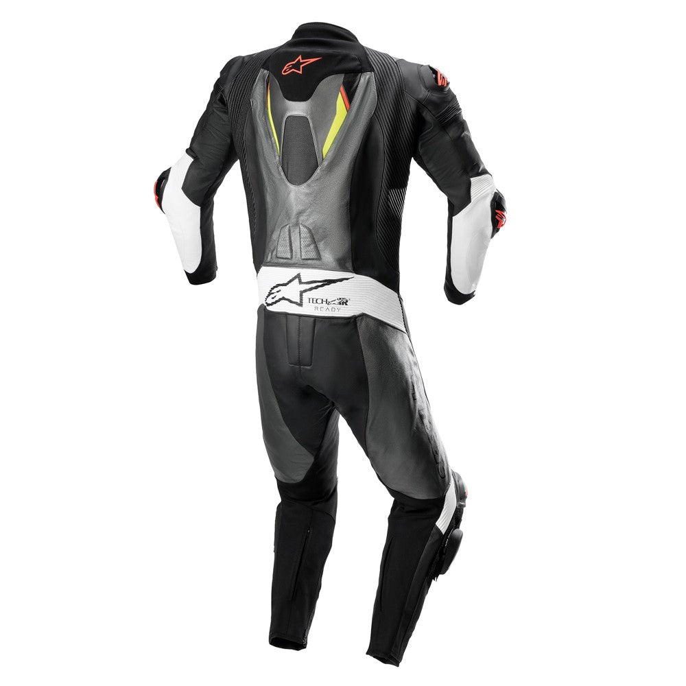 Alpinestars Missile v2 Ignition 1-Piece Suit - Grey/Black/Yellow/Red