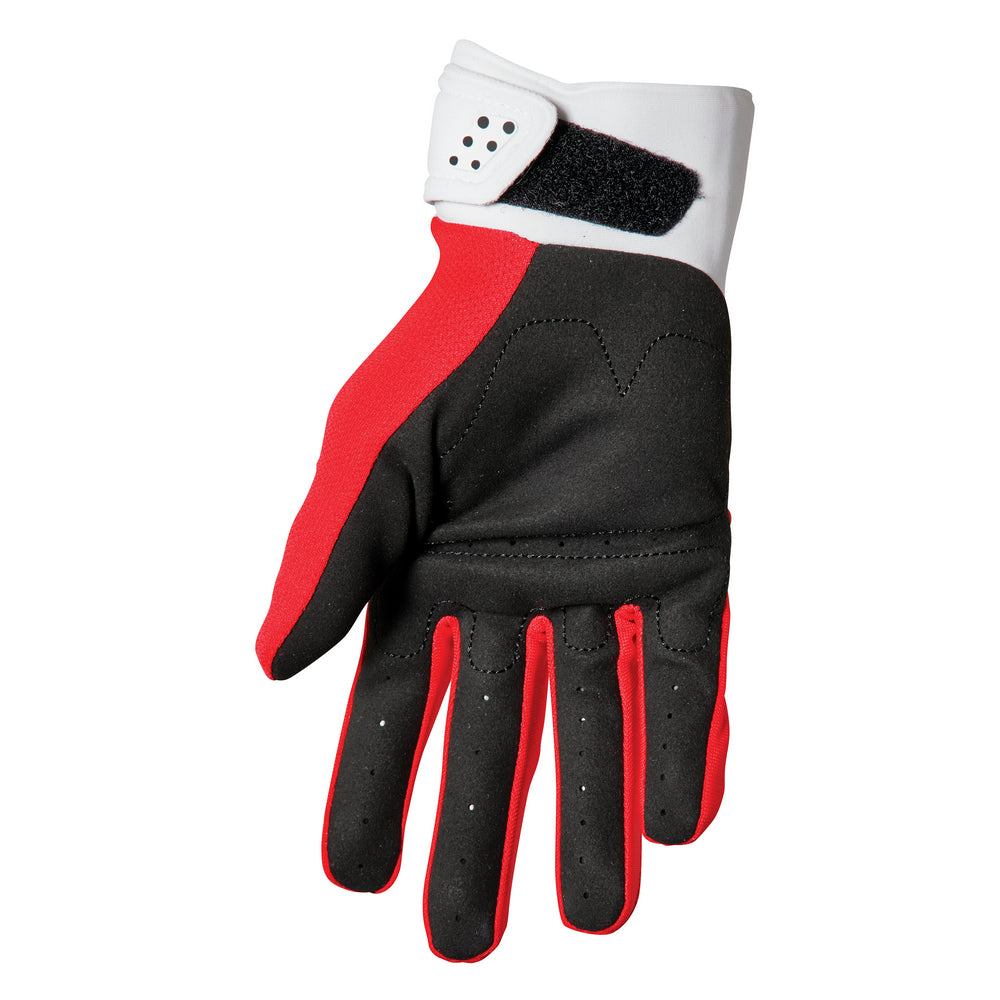 Thor Adult Spectrum MX Gloves - Red White - S22
