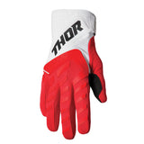 Thor Adult Spectrum MX Gloves - Red White - S22