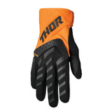 Thor Adult Spectrum MX Gloves - Orange Black - S22