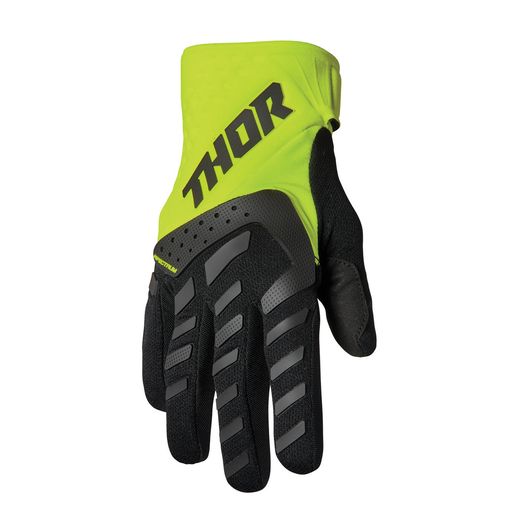 Thor Adult Spectrum MX Gloves - Black Acid - S22