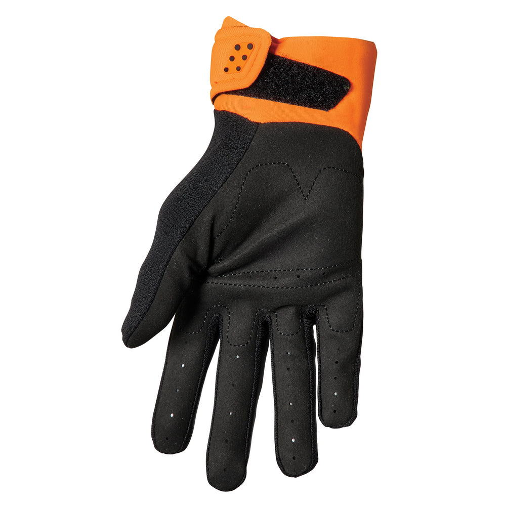 Thor Youth Spectrum MX Gloves - Orange Black - S22