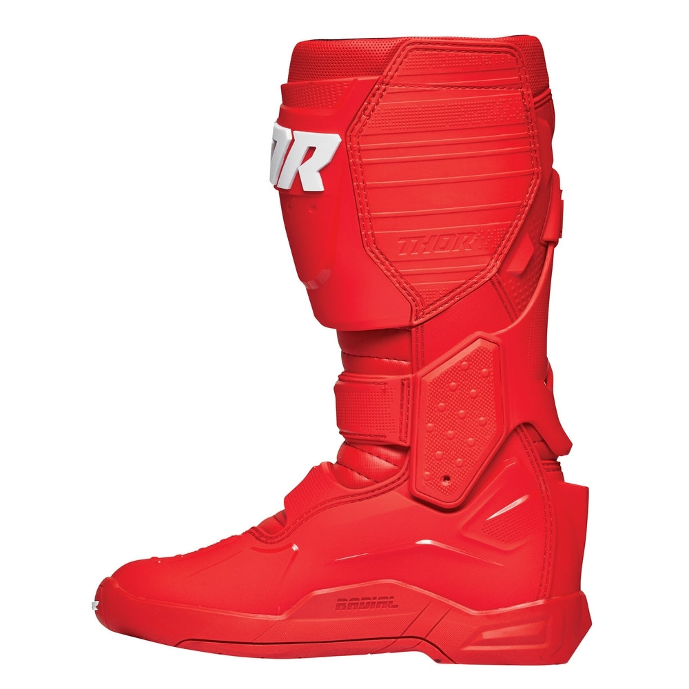 Thor Radial Adult MX Boots - Red