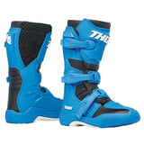 Thor Blitz XR Youth MX Boots - Blue/Black