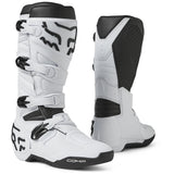 FOX COMP ADULT MX BOOTS - WHITE