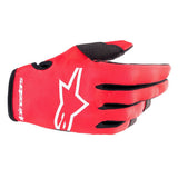 Alpinestars Youth Radar MX Gloves - Mars Red/White