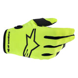 Alpinestars Youth Radar MX Gloves - Yellow Fluoro/Black