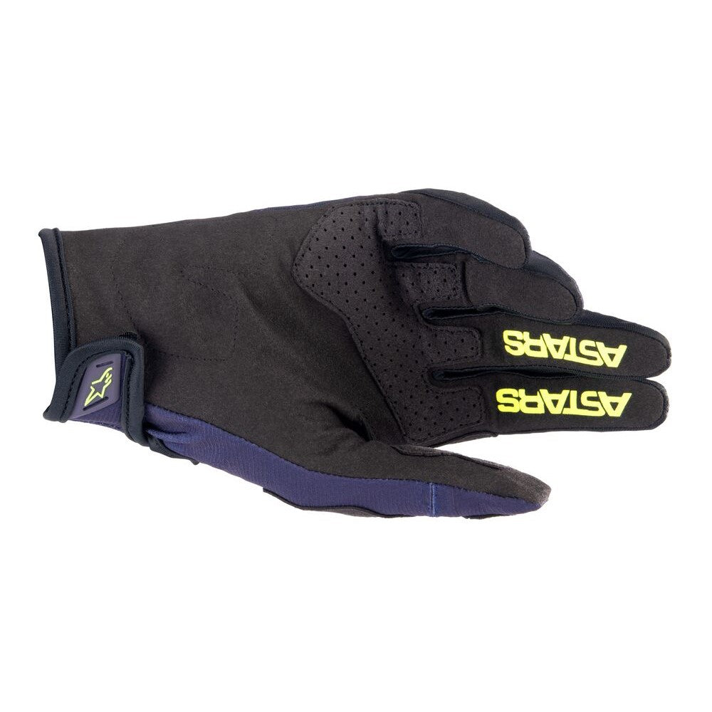 Alpinestars Techstar Adult MX Gloves - Navy/Yellow