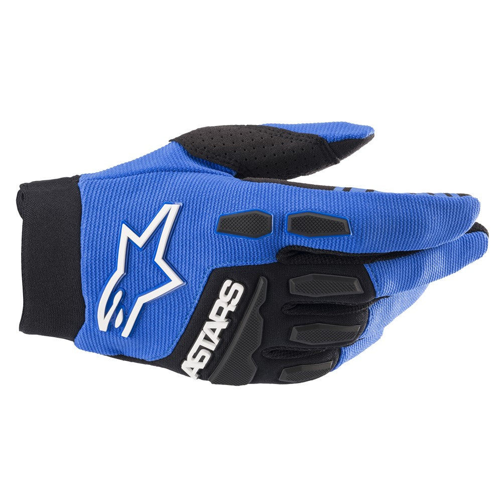Alpinestars Youth Full Bore Gloves - Blue/Black