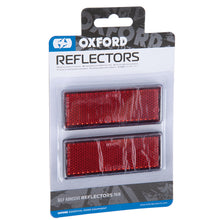 Load image into Gallery viewer, Oxford Self-Adhesive Rectangle Reflectors - Pair