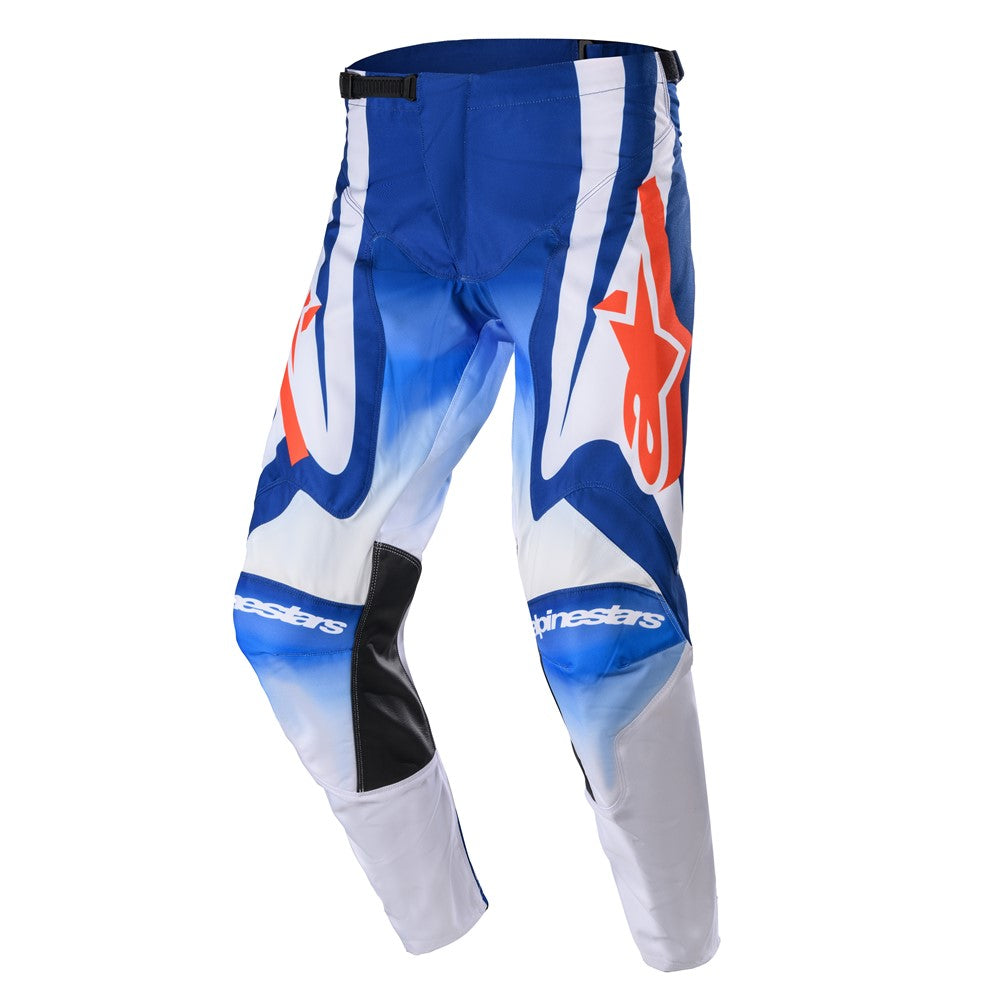 Alpinestars Racer Semi Adult MX Pants - Blue/Hot Orange