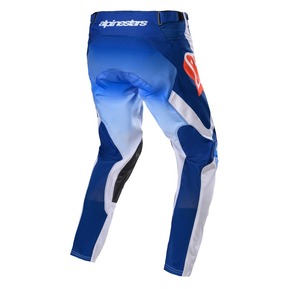Alpinestars Racer Semi Adult MX Pants - Blue/Hot Orange