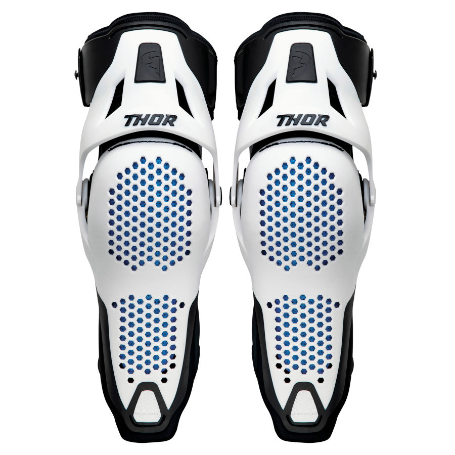 Thor Youth Sentinel Knee Guards - LTD White