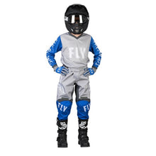 Load image into Gallery viewer, Fly : Youth 18&quot; : F-16 MX Pants : Grey/Blue : 2023