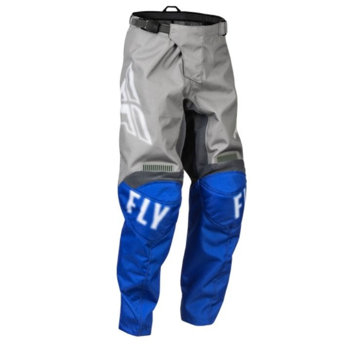 Fly : Youth 18" : F-16 MX Pants : Grey/Blue : 2023