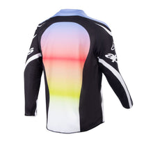 Load image into Gallery viewer, Alpinestars Youth Racer Semi MX Jersey - Black/Multicolours
