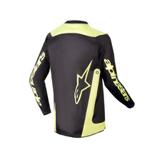 Load image into Gallery viewer, Alpinestars Youth Racer MX Jersey - Lurv Black/Yellow