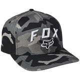 FOX BNKR FLEXFIT HAT [BLACK CAMO]