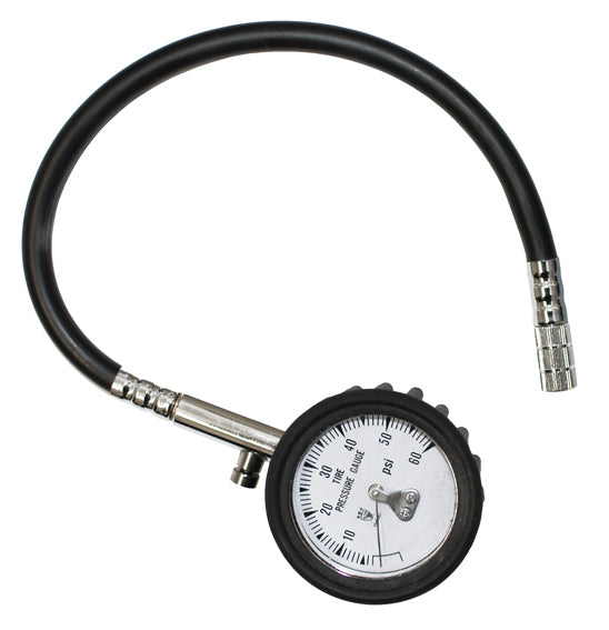 101 Stetho Tyre Pressure Gauge 2" 0-60PSI