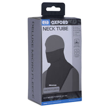 Load image into Gallery viewer, Oxford Micro Fleece Deluxe Neck Tube - Black