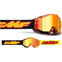 Load image into Gallery viewer, FMF POWERBOMB YOUTH Goggle Spark - Mirror Red Lens