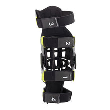 Load image into Gallery viewer, Alpinestars Bionic-7 Knee Brace Set - Silver/Yellow