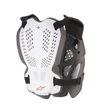 Load image into Gallery viewer, Alpinestars Adult A-1 Plus Chest Protector White/Anthracite/Red