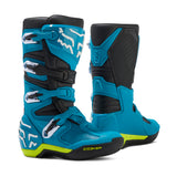 FOX YOUTH COMP BOOTS [BLUE/YELLOW]