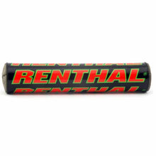 Load image into Gallery viewer, Renthal Team Issue SX barpad (240mm long) in black/red/green - RE-P272