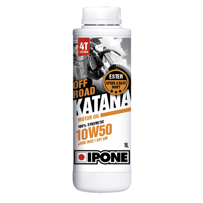 Ipone 10W50 Katana Off Road - 1 Litre - 100% Synthetic