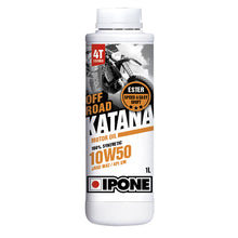 Load image into Gallery viewer, Ipone 10W50 Katana Off Road - 1 Litre - 100% Synthetic