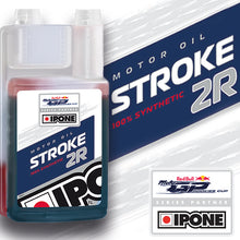 Load image into Gallery viewer, Ipone Stroke 2R - 2 Stroke Oil - 1 Litre - 100% Synthetic