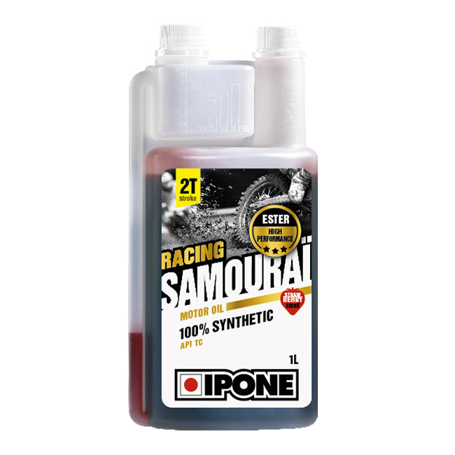 Ipone 2 Stroke Oil - Samourai Racing - 1 Litre - 100% Synthetic