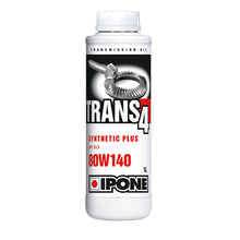 Load image into Gallery viewer, Ipone 80W140 Trans 4 - 1 Litre - Synthetic GL5