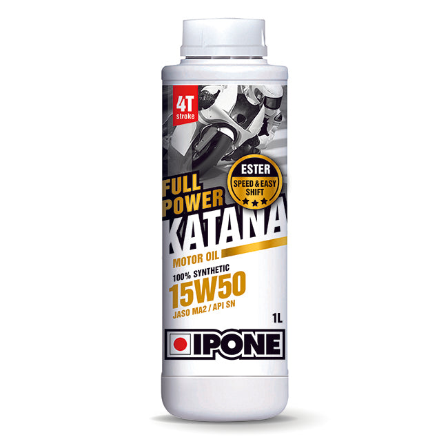 Ipone 15W50 Katana Full Power - 1 Litre - 100% Synthetic