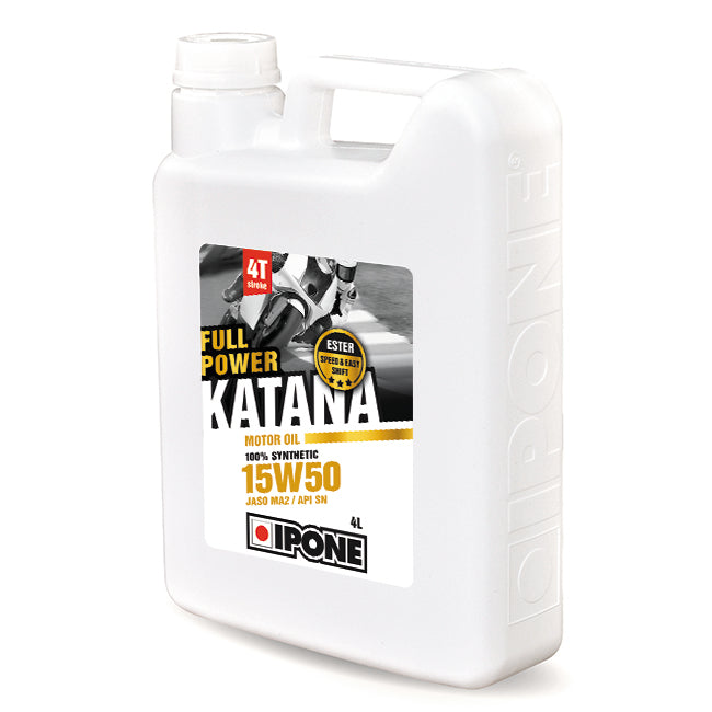 Ipone 15W50 Katana Full Power - 4 Litre - 100% Synthetic